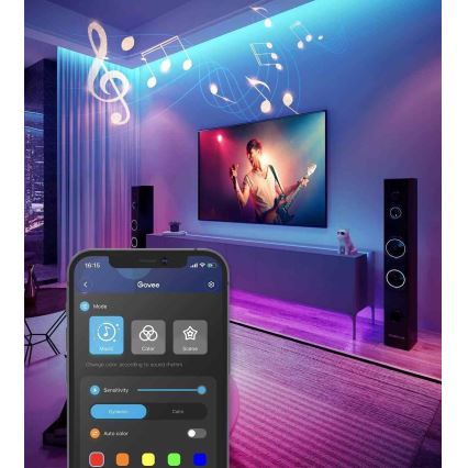 Govee - Wi-Fi RGB Smart LED juosta 10m