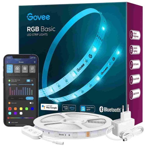 Govee - Wi-Fi RGB Smart LED juosta 5m