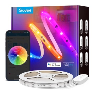 Govee - Wi-Fi RGBIC Smart PRO LED juosta 5m - itin patvarus