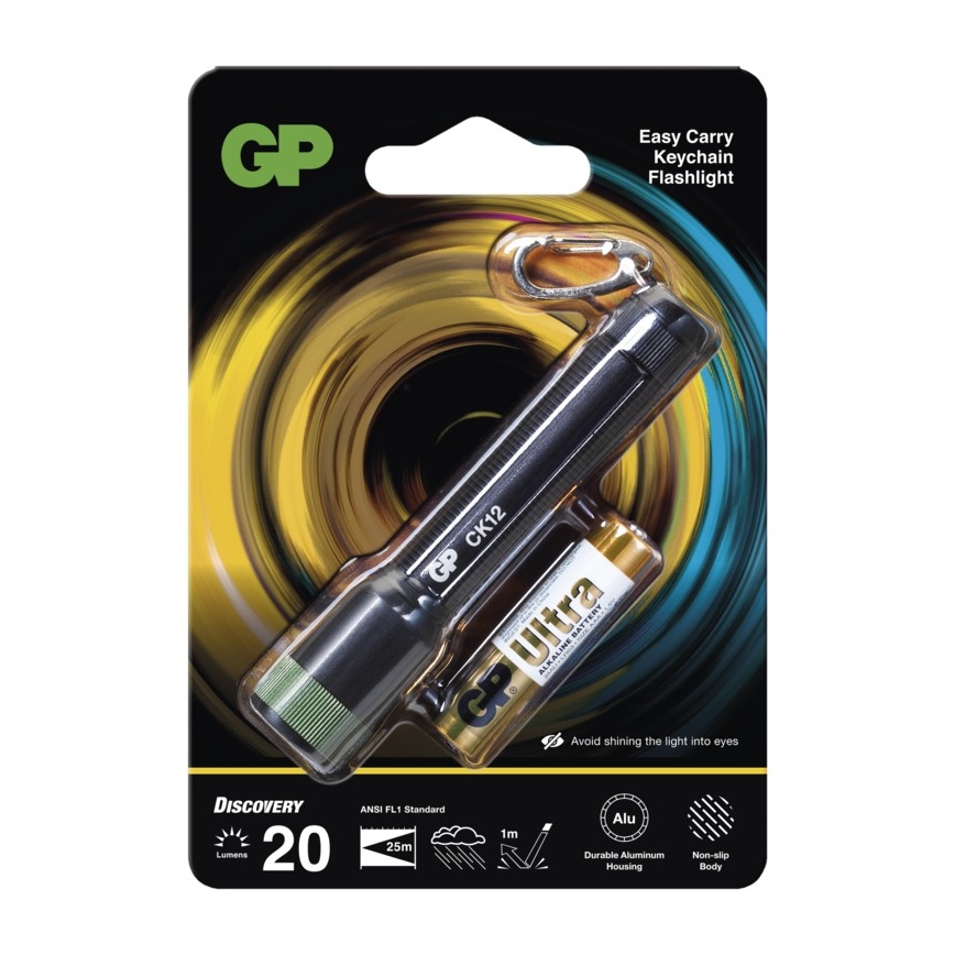 GP LED žibintuvėlis DISCOVERY CK12 LED / 1xAAA