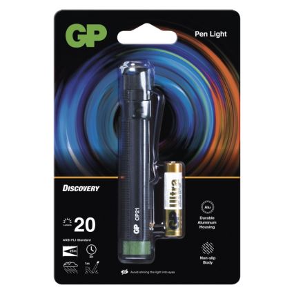 GP LED žibintuvėlis DISCOVERY CP21 LED / 1xAAA