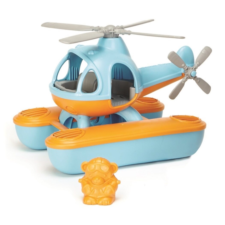 Green Toys - Hidroplanas mėlynas/oranžinisė