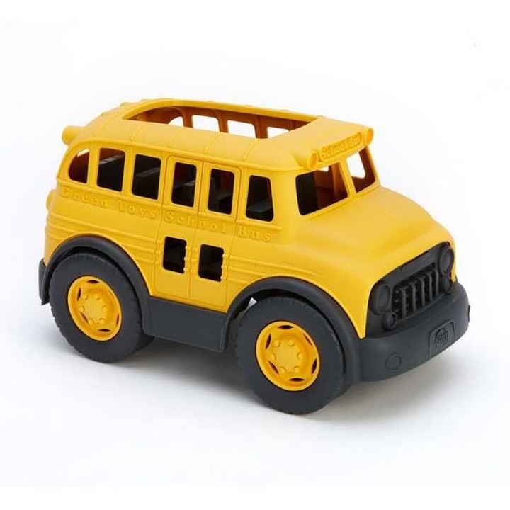 Green Toys - Mokyklinis autobusas geltona/juoda