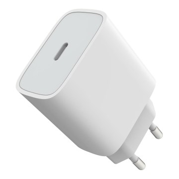 Greito įkrovimo adapteris Power Delivery 20W USB-C balta