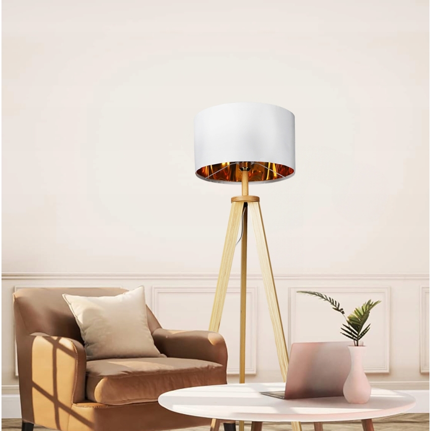 Grindinė lempa 1xE27/40W/230V balta