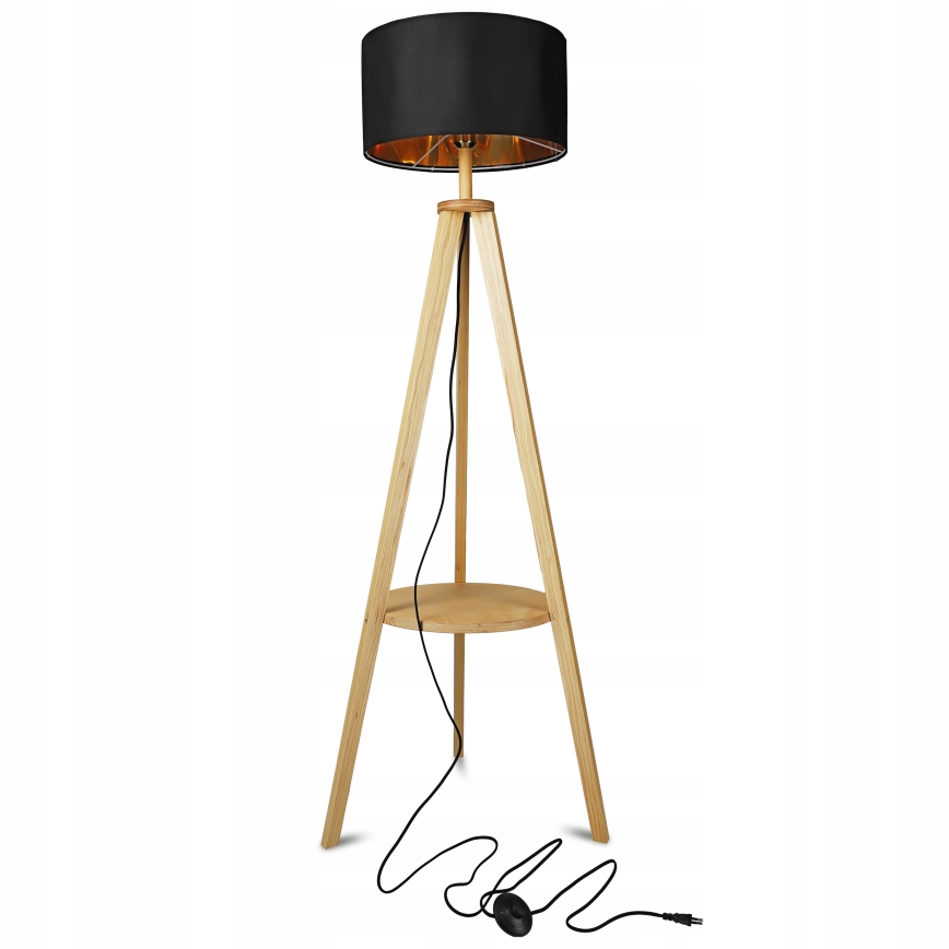 Grindinė lempa 1xE27/40W/230V juoda