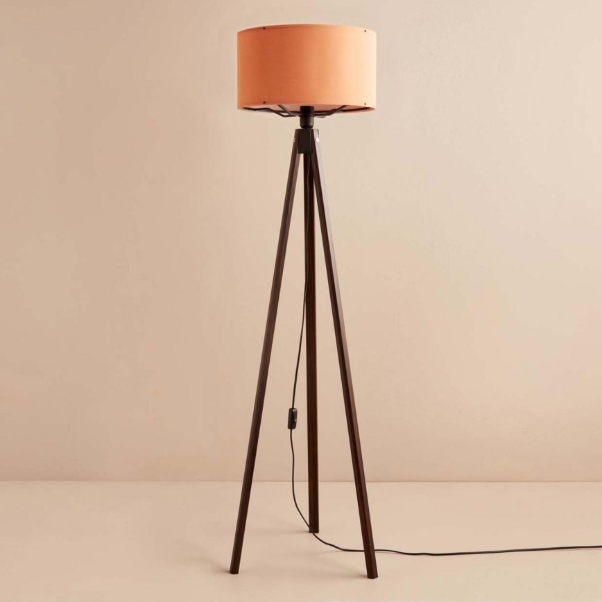 Grindinė lempa AYD 1xE27/40W/230V ruda/oranžinė