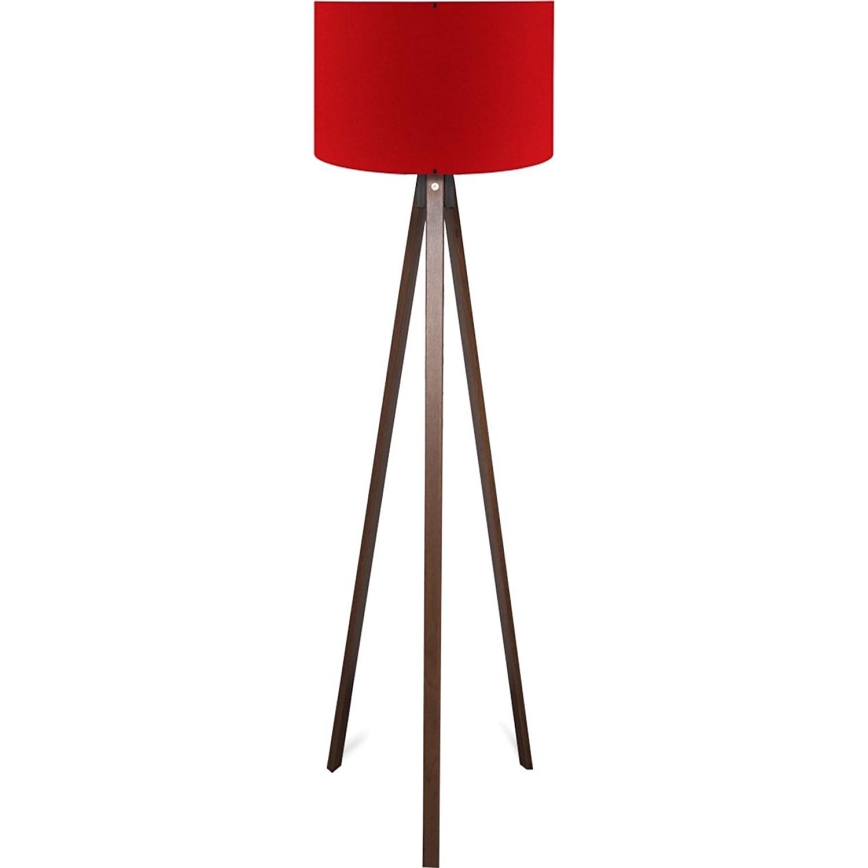 Grindinė lempa AYD 1xE27/40W/230V ruda/raudona