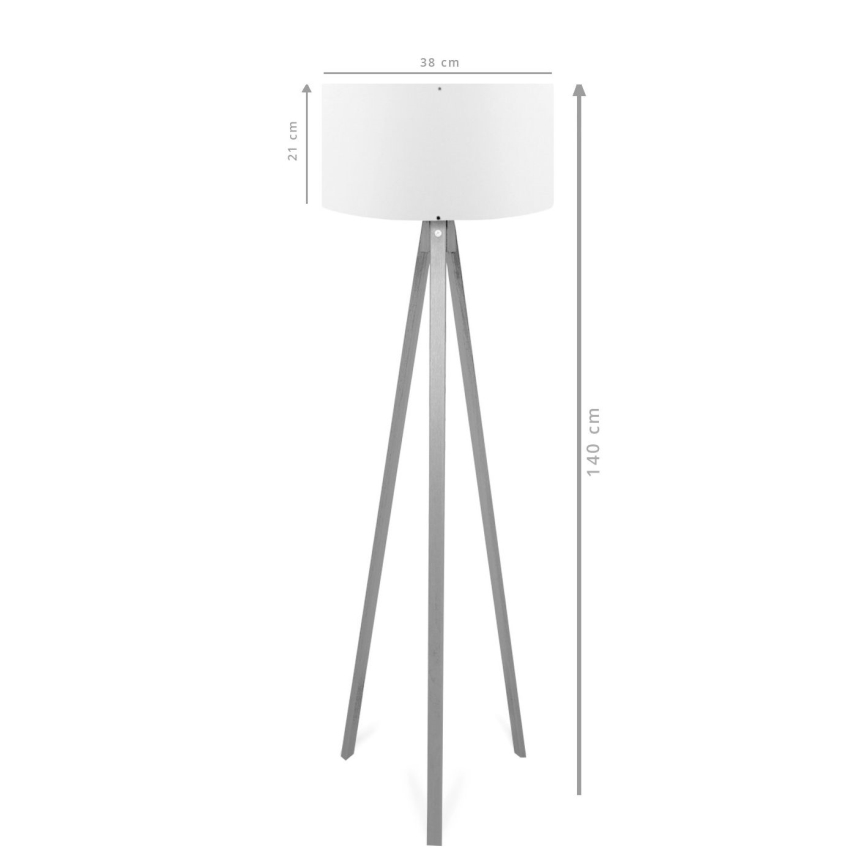 Grindinė lempa AYD 1xE27/40W/230V ruda/raudona