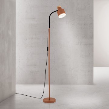 Grindinė lempa GILI 1xE27/40W/230V plytų spalvos