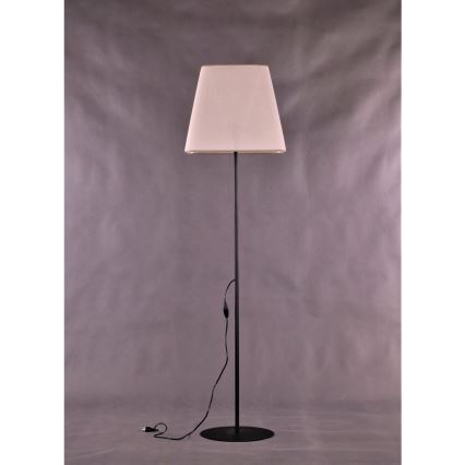 Grindinė lempa MARTINA 1xE27/15W/230V juoda/balta