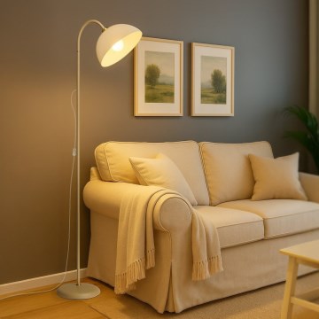 Grindinė lempa ZACK 1xE27/15W/230V smėlinė