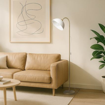 Grindinė lempa ZACK 1xE27/60W/230V smėlinė