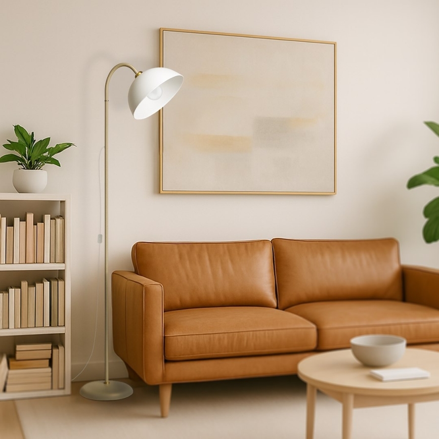 Grindinė lempa ZACK 1xE27/60W/230V smėlinė