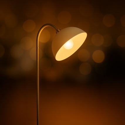 Grindinė lempa ZACK 1xE27/60W/230V smėlinė