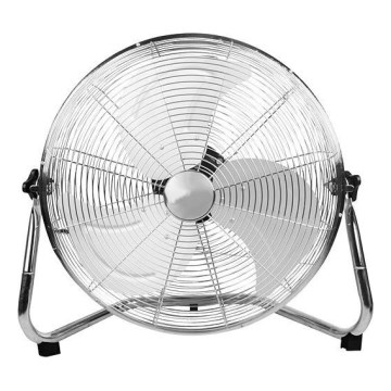 Grindinis ventiliatorius 100W/230V, skersmuo 45 cm, blizgus chromas