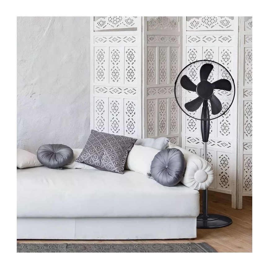 Grindinis ventiliatorius d. 43cm 55W/230V juodas