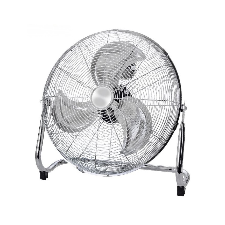 Grindinis ventiliatorius VIENTO 100W/230V blizgus chromas