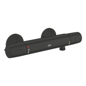 GROHE 1022172432 - Termostatinis dušo maišytuvas PRECISION TREND juodas