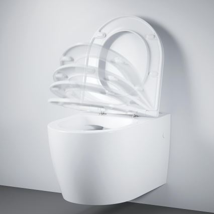 GROHE 103848SH00 - Pakabinamas unitazas START ROUND CERAMIC 368 × 543 mm patvari balta