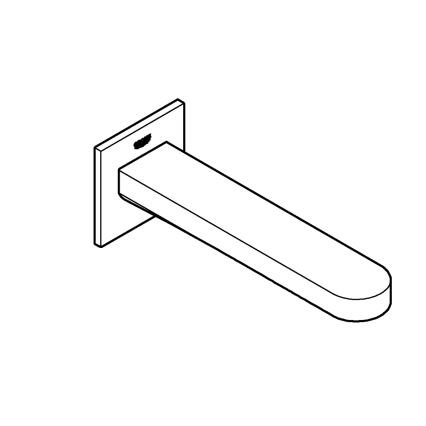 GROHE 13404003 - Vonios nuotėkas PLUS 168 mm blizgus chromas