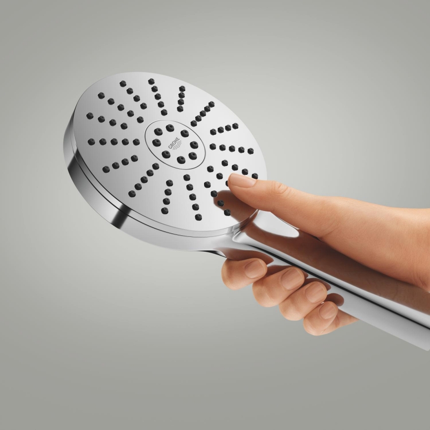 GROHE 1348630000 - Rankinė dušo galvutė VITALIO JOY+ 120 mm blizgus chromas