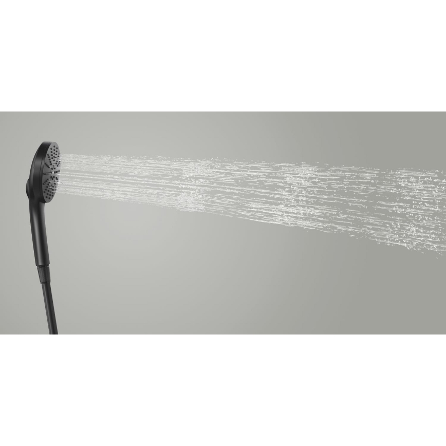 GROHE 1348632430 - Rankinė dušo galvutė VITALIO JOY+ 120 mm juoda