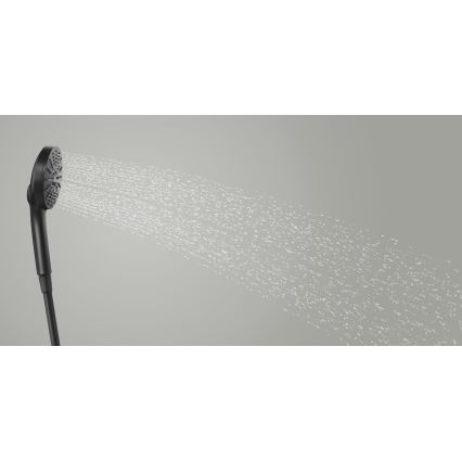 GROHE 1348632430 - Rankinė dušo galvutė VITALIO JOY+ 120 mm juoda