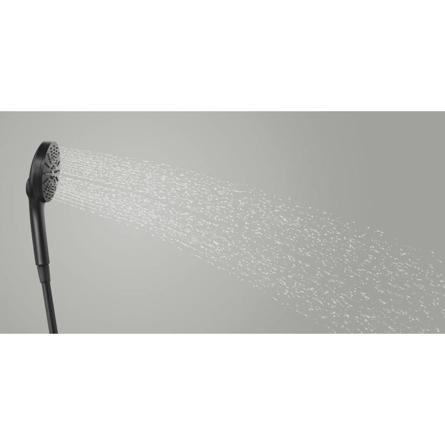 GROHE 1348632430 - Rankinė dušo galvutė VITALIO JOY+ 120 mm juoda