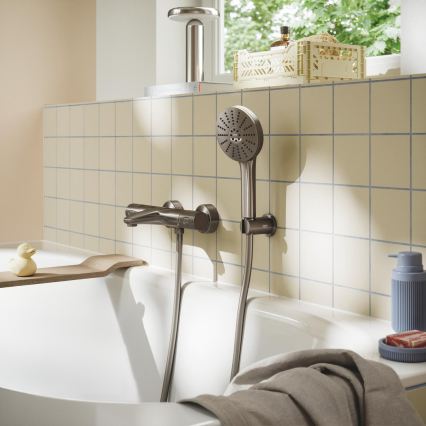 GROHE 134863AL00 - Rankinė dušo galvutė VITALIO JOY+ 120 mm grafitas