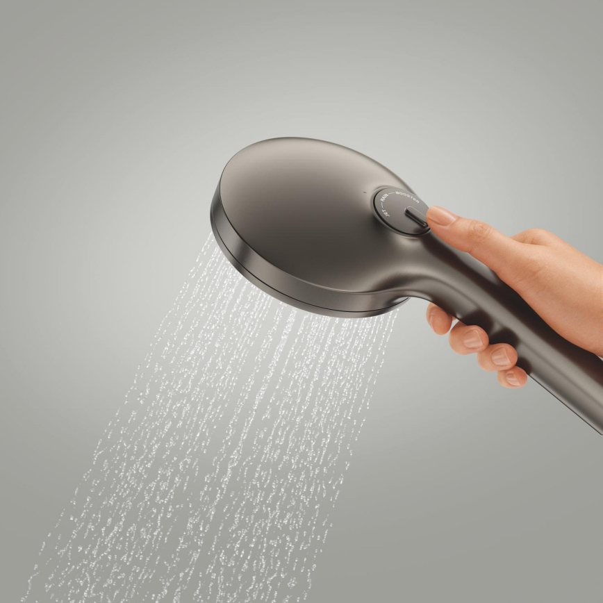 GROHE 134863AL00 - Rankinė dušo galvutė VITALIO JOY+ 120 mm grafitas