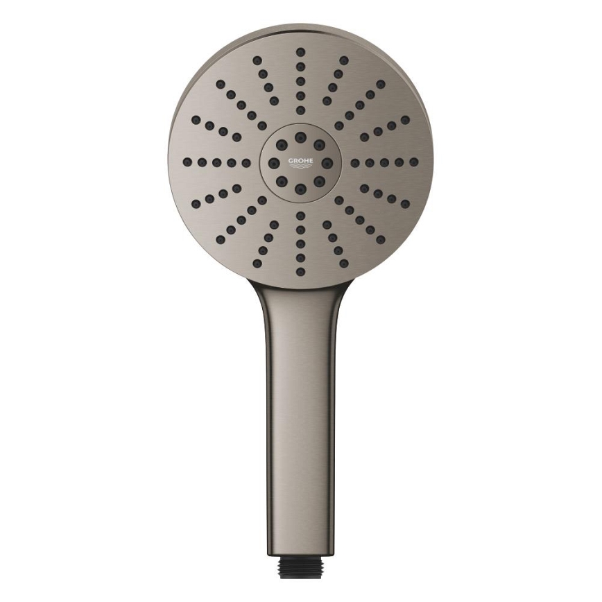 GROHE 134863AL00 - Rankinė dušo galvutė VITALIO JOY+ 120 mm grafitas