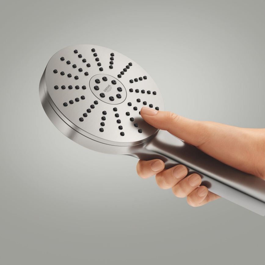 GROHE 134863DC00 - Rankinė dušo galvutė VITALIO JOY+ 120 mm matinis chromas