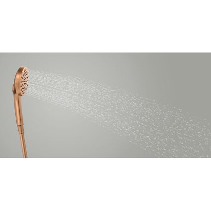 GROHE 134863DL00 - Rankinė dušo galvutė VITALIO JOY+ 120 mm, vario spalvos