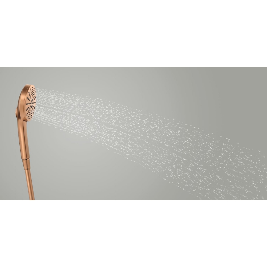 GROHE 134863DL00 - Rankinė dušo galvutė VITALIO JOY+ 120 mm, vario spalvos