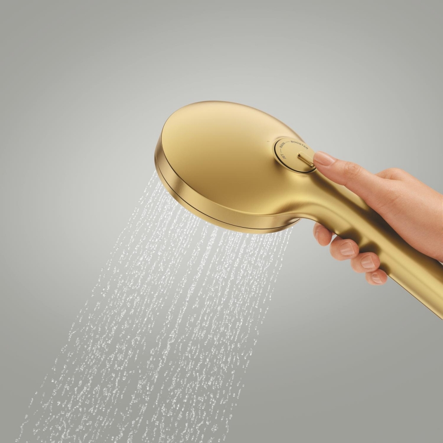 GROHE 134863GN00 - Rankinė dušo galvutė VITALIO JOY+ 120 mm auksinė
