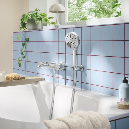 GROHE 1348640000 - Rankinė dušo galvutė VITALIO JOY+ 120 mm blizgus chromas