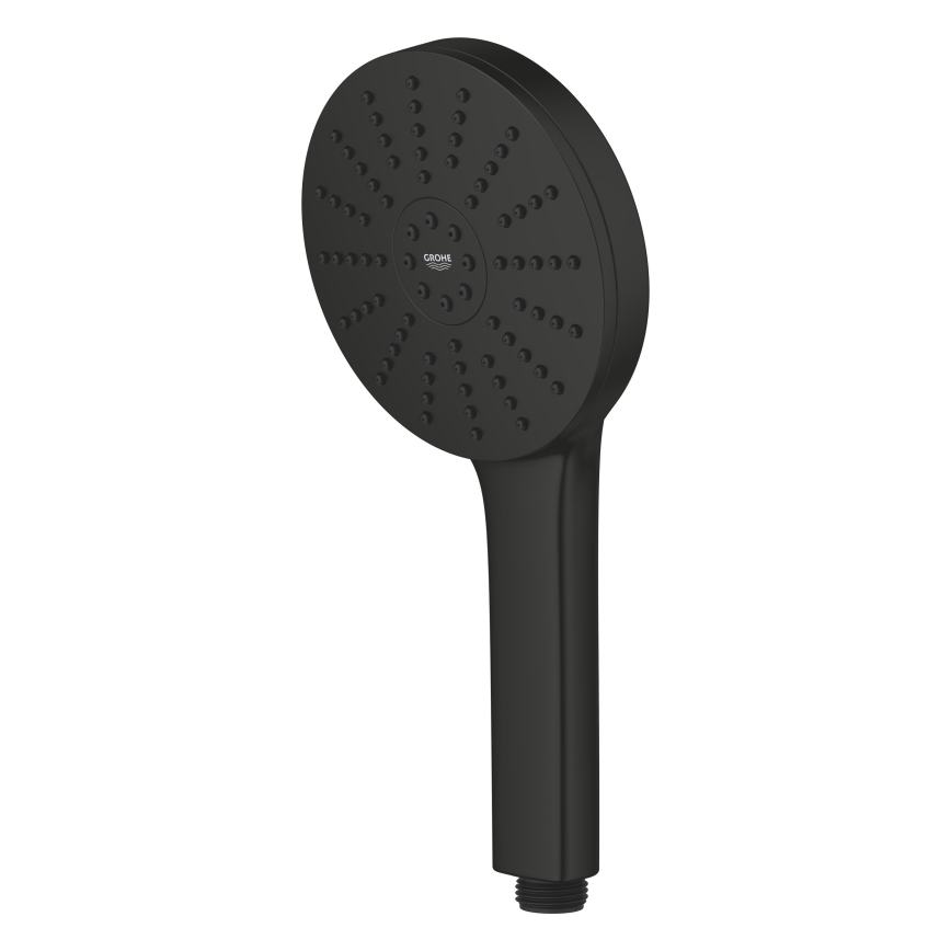 GROHE 1348642430 - Rankinė dušo galvutė VITALIO JOY+ 120 mm juoda