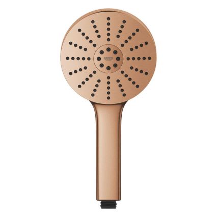 GROHE 134864DL00 - Rankinė dušo galvutė VITALIO JOY+ 120 mm varinė