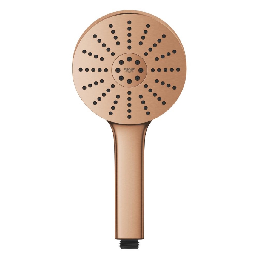 GROHE 134864DL00 - Rankinė dušo galvutė VITALIO JOY+ 120 mm varinė