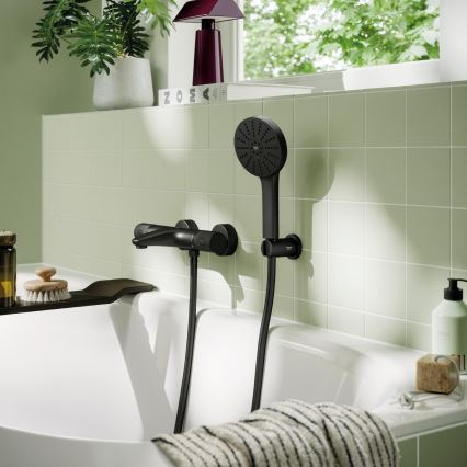 GROHE 1348652430 - Dušo komplektas VITALIO JOY+ 120 mm juodas