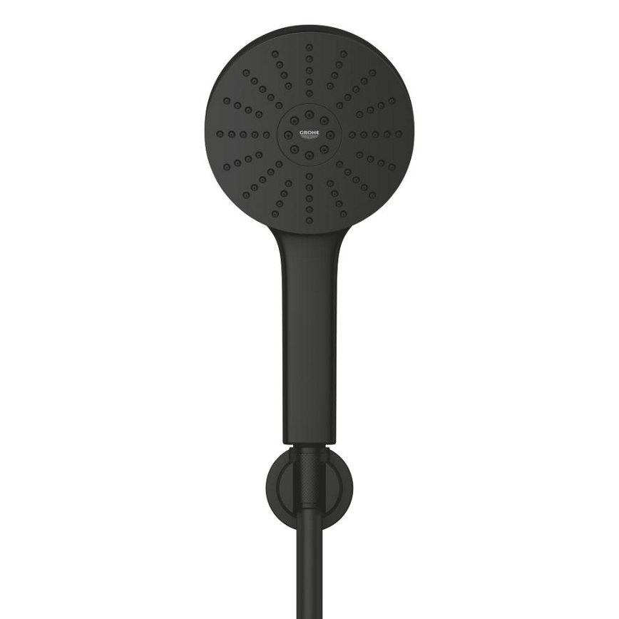 GROHE 1348652430 - Dušo komplektas VITALIO JOY+ 120 mm juodas
