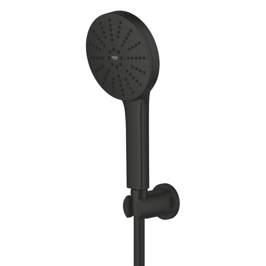 GROHE 1348652430 - Dušo komplektas VITALIO JOY+ 120 mm juodas