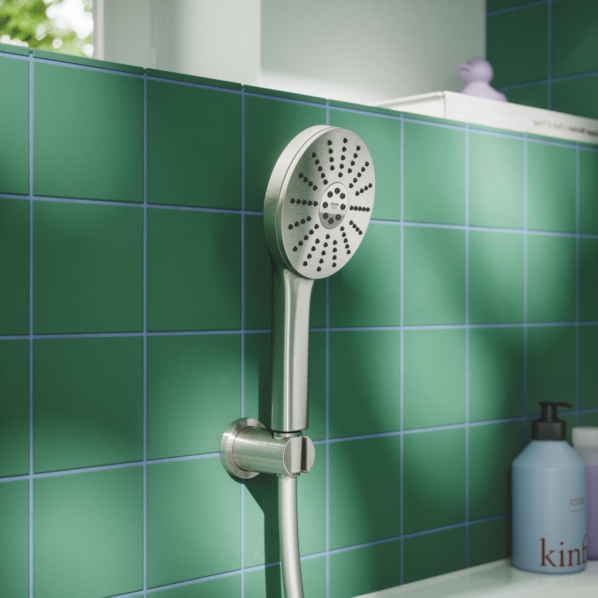 GROHE 134865DC00 - Dušo komplektas VITALIO JOY+ 120 mm matinis chromas
