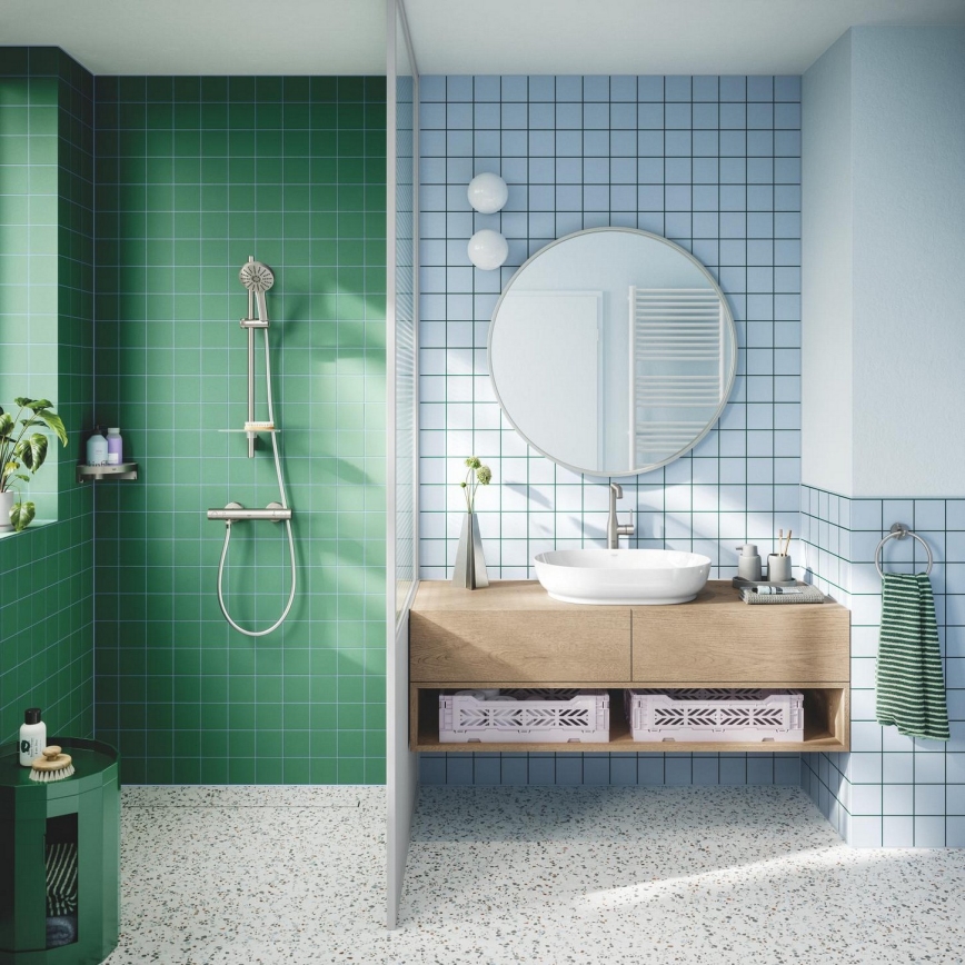 GROHE 134866DC00 - Dušo rinkinys VITALIO JOY+ 120 mm, matinis chromas