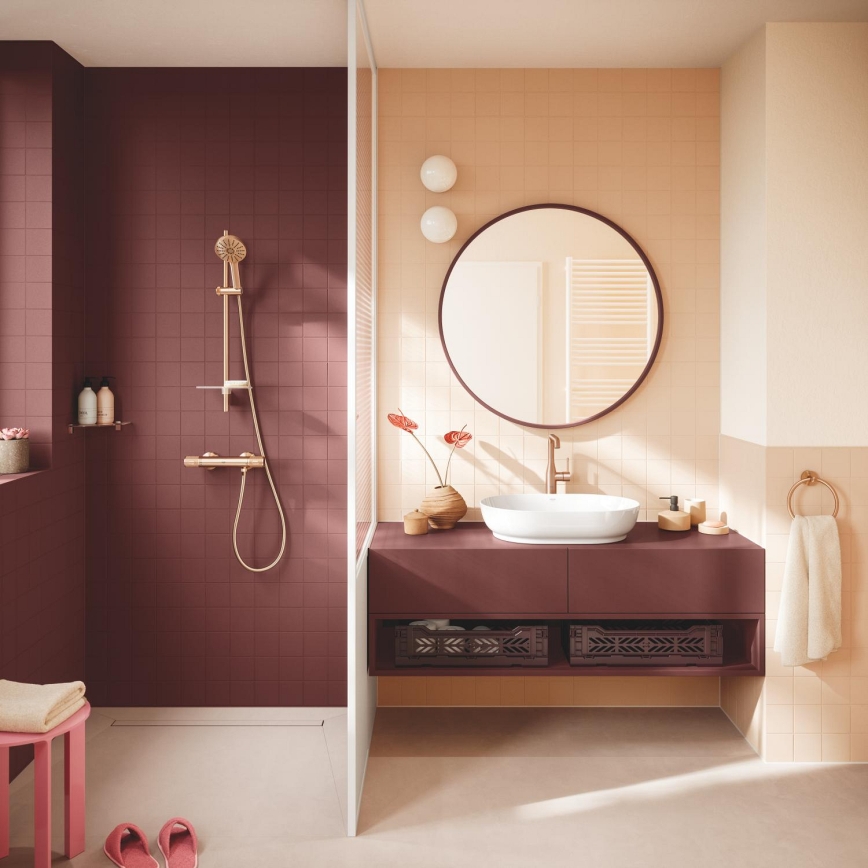 GROHE 134866DL00 - dušo komplektas VITALIO JOY+ 120 mm varinis