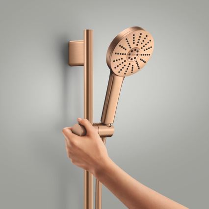 GROHE 134866DL00 - dušo komplektas VITALIO JOY+ 120 mm varinis