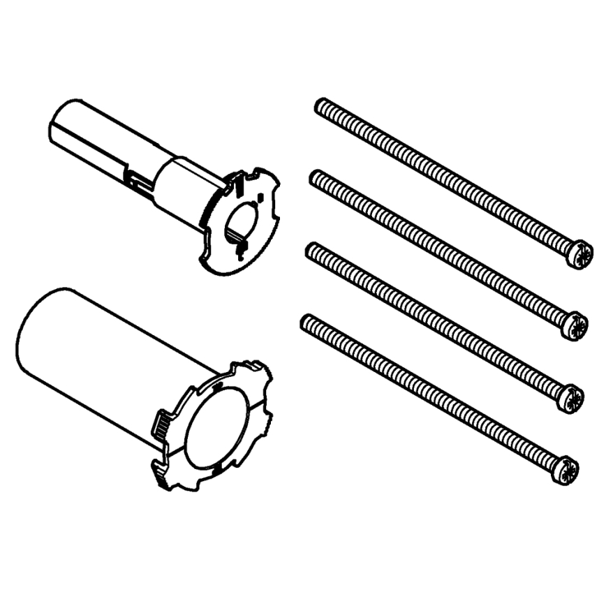 GROHE 14058000 - Universalus pratęsimo rinkinys 25 mm