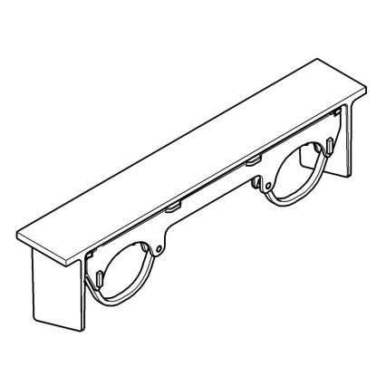 GROHE 18608001 - Lentynėlė GROHTHERM 2000, blizgus chromas