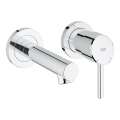 GROHE 19575001 - Praustuvo maišytuvas CONCETTO 147 mm, dvi montavimo angos, blizgus chromas